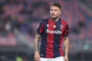 Ciro Immobile durante Bologna-Parma, ottavi di Coppa Italia 2025