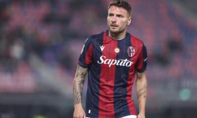 Ciro Immobile durante Bologna-Parma, ottavi di Coppa Italia 2025