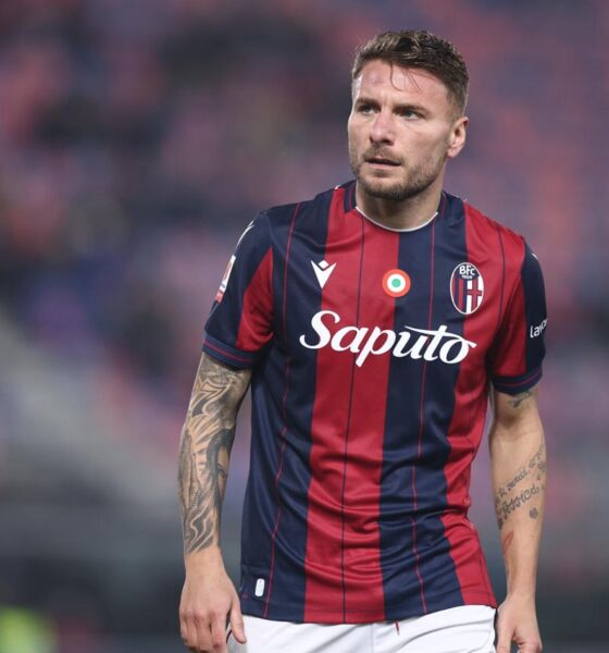 Ciro Immobile durante Bologna-Parma, ottavi di Coppa Italia 2025