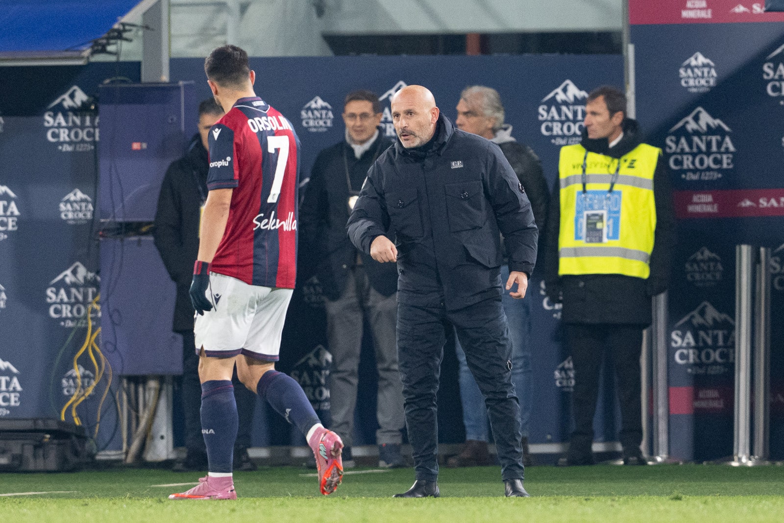 Riccardo Orsolini e Vincenzo Italiano (© Damiano Fiorentini)