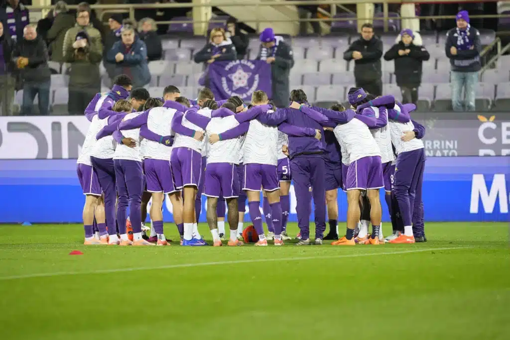 I Viola prima di Fiorentina-Udinese (© ACF Fiorentina)