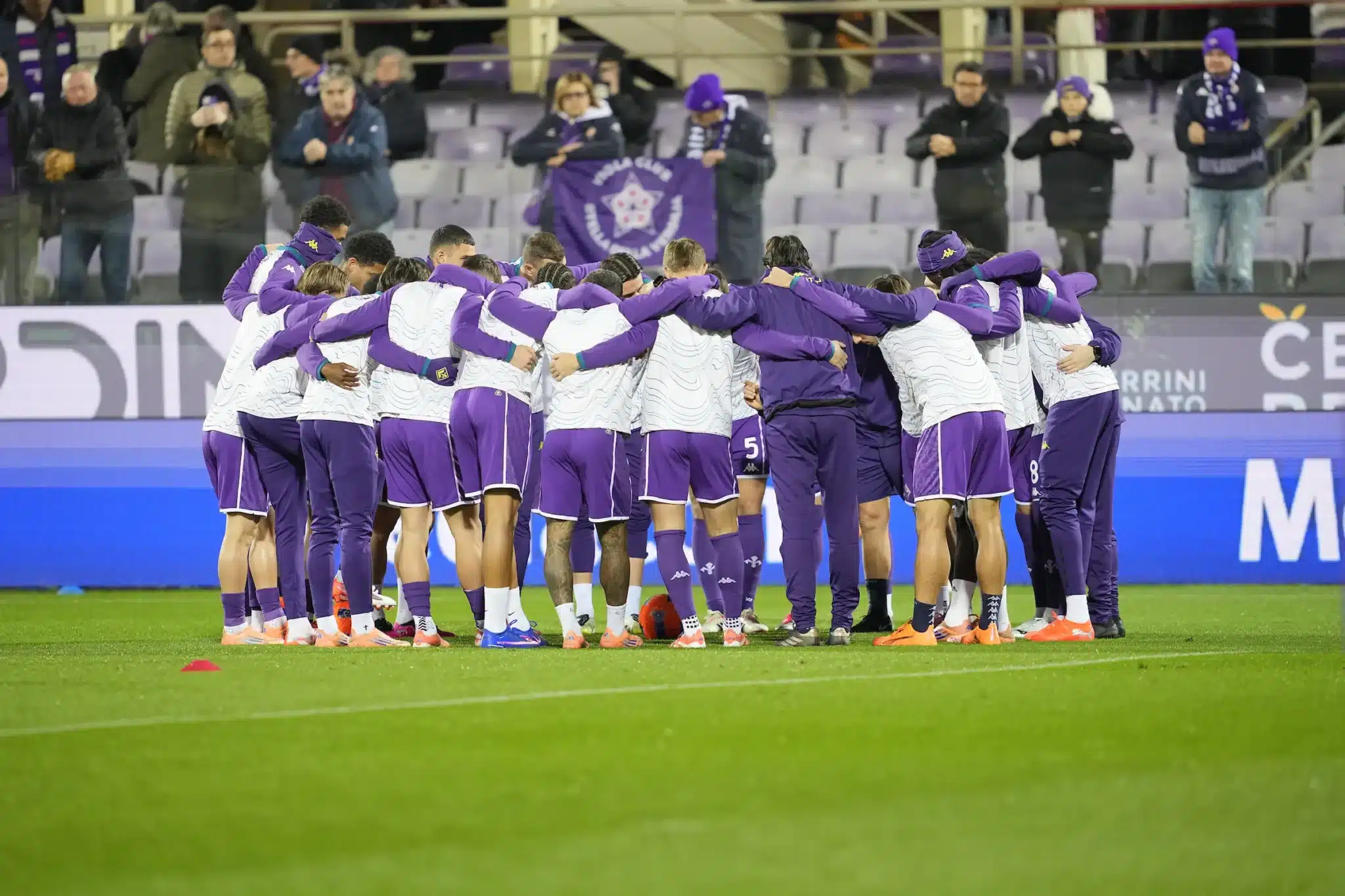 I Viola prima di Fiorentina-Udinese (© ACF Fiorentina)