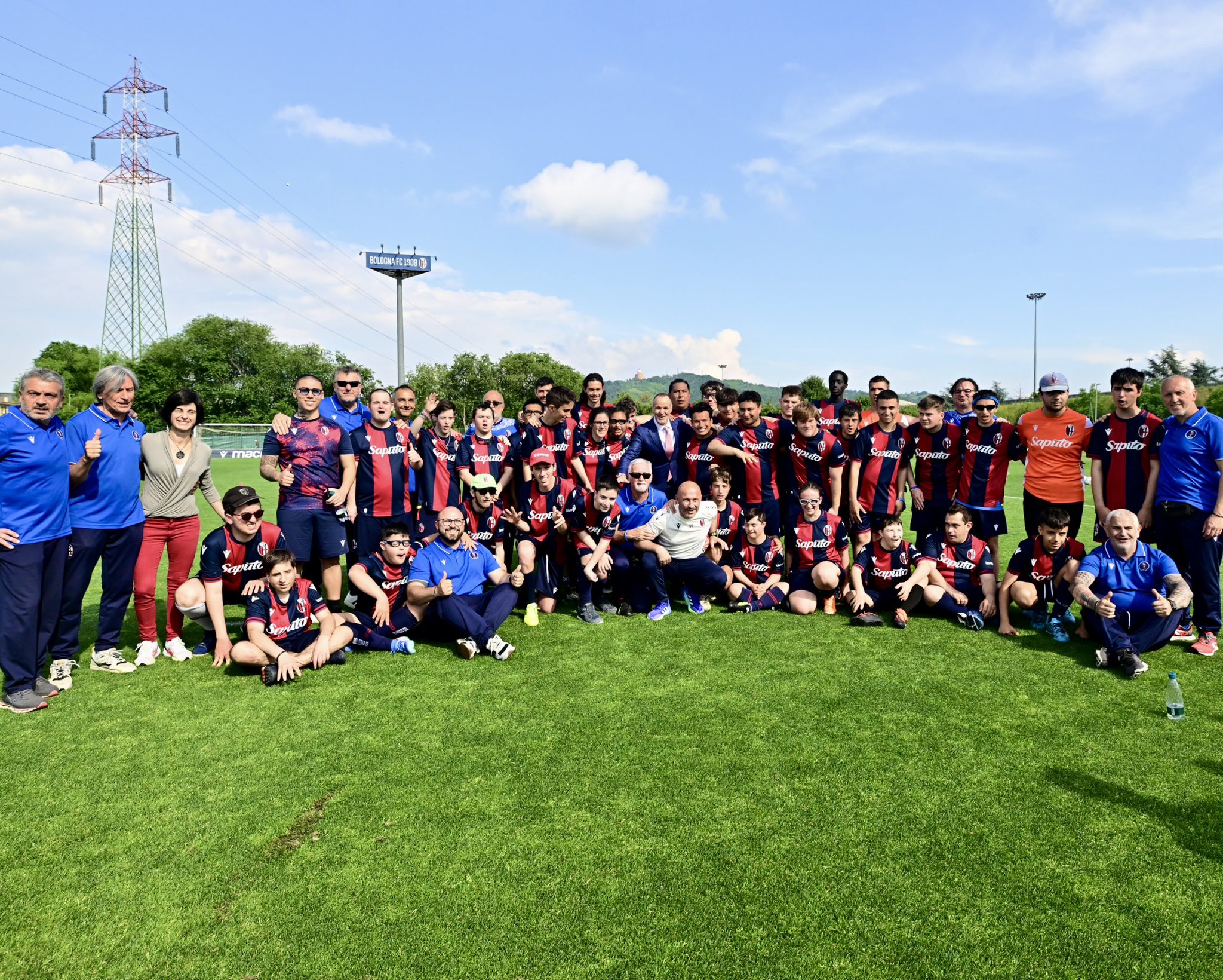 La giornata internazionale delle persone con disabilità a Casteldebole (© Bologna FC 1909)