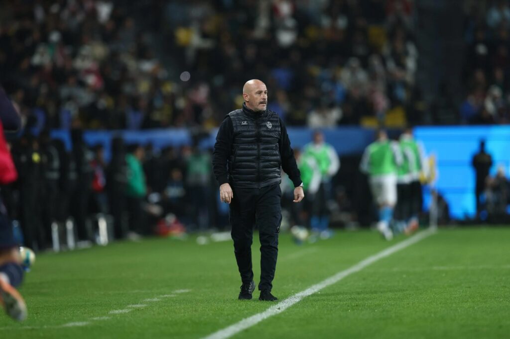 Vincenzo Italiano durante Napoli-Bologna (© Bologna FC 1909)