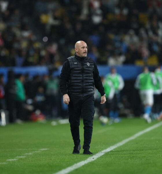 Vincenzo Italiano durante Napoli-Bologna (© Bologna FC 1909)