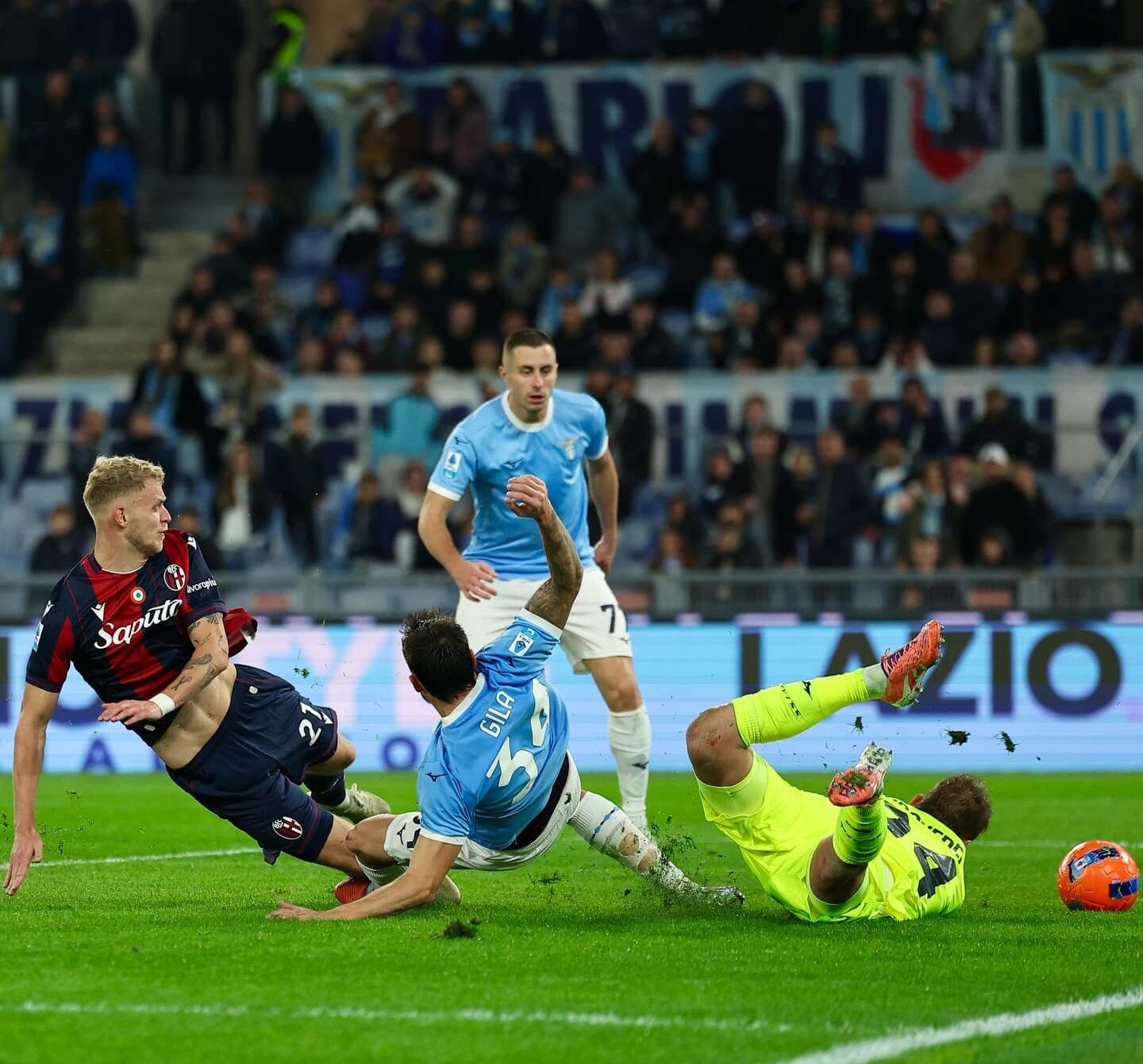 jens odgaard, bologna lazio (foto Bologna Fc)
