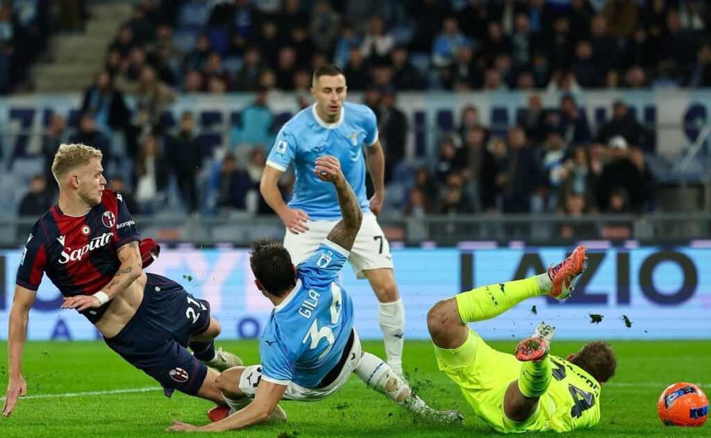 jens odgaard, bologna lazio (foto Bologna Fc)