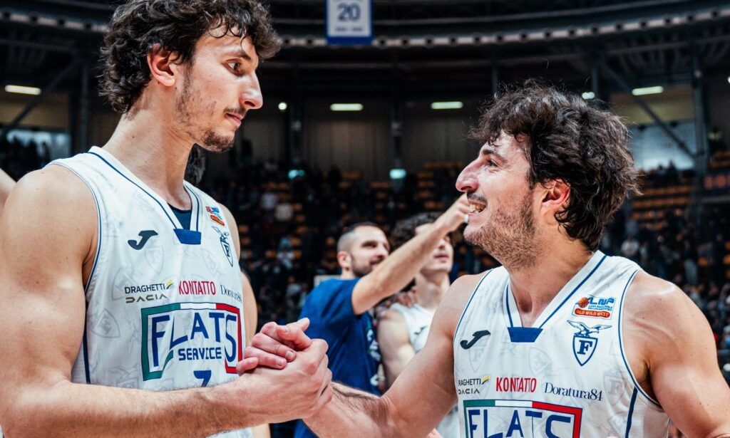 Alvise Sarto e Gianluca Della Rosa crediti Fortitudo Pallacanestro