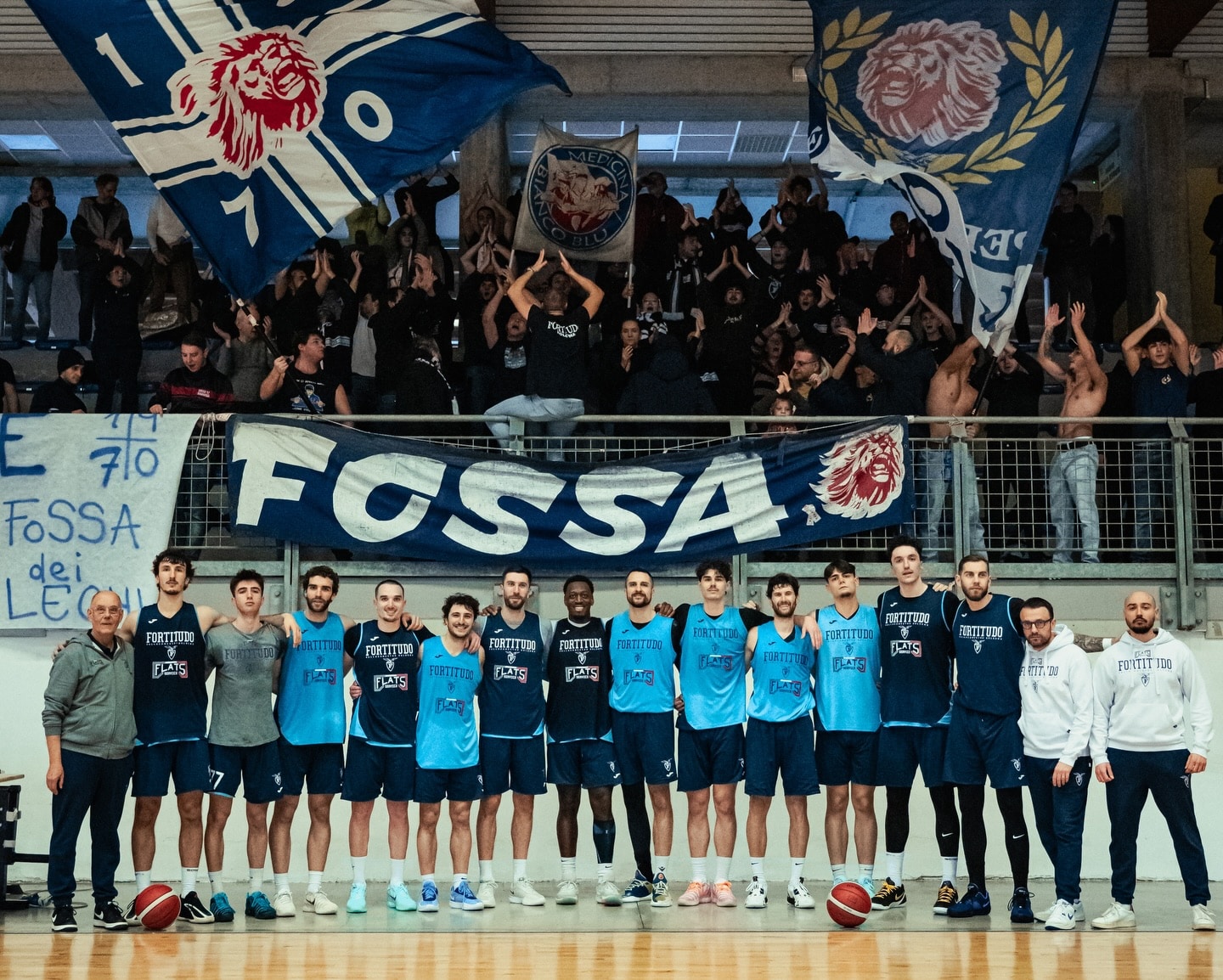 La Fossa dei Leoni saluta la Fortitudo crediti Fortitudo Pallacanestro