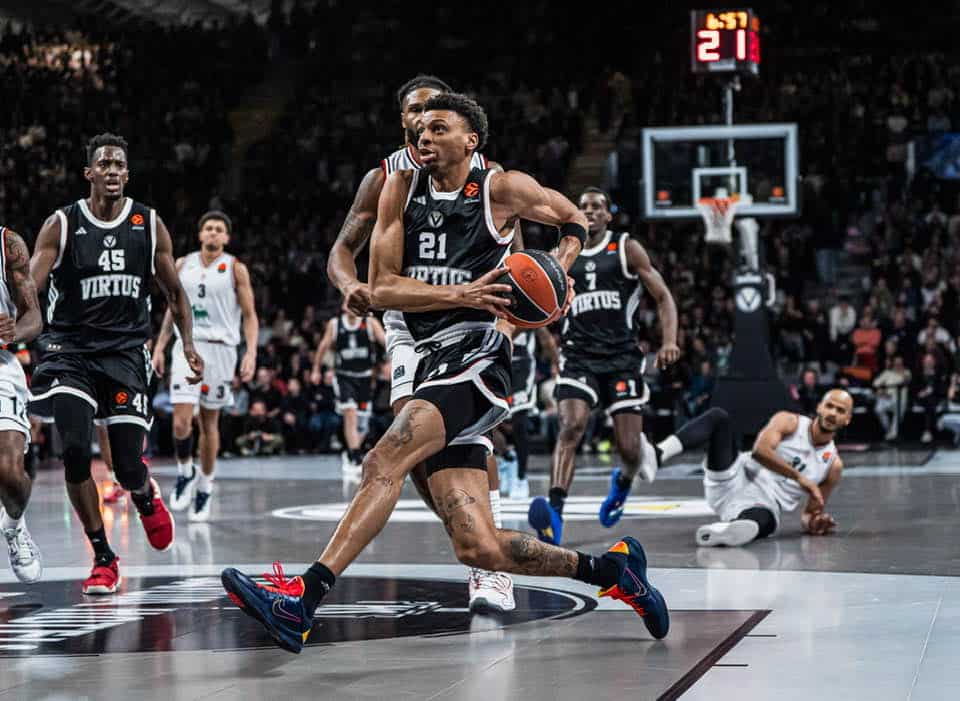 Alston Jr Virtus Bologna Olimpia Milano