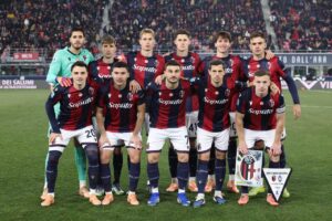 La formazione iniziale in Bologna-Atalanta 0-2 (©Bologna FC 1909)
