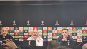 Conferenza stampa pre Bologna-Celtic ©1000CuoriRossoblù