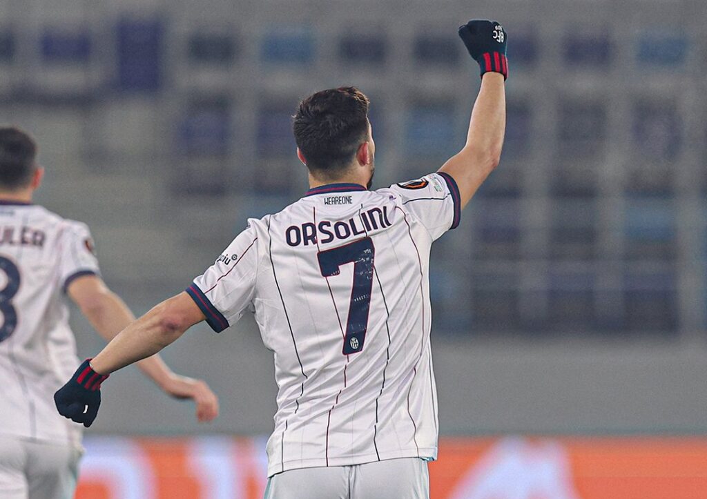 Riccardo Orsolini (© Bologna FC 1909)
