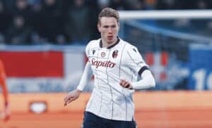 Heggem in Como-Bologna 1-1 (©Bologna FC 1909)