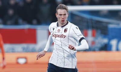 Heggem in Como-Bologna 1-1 (©Bologna FC 1909)