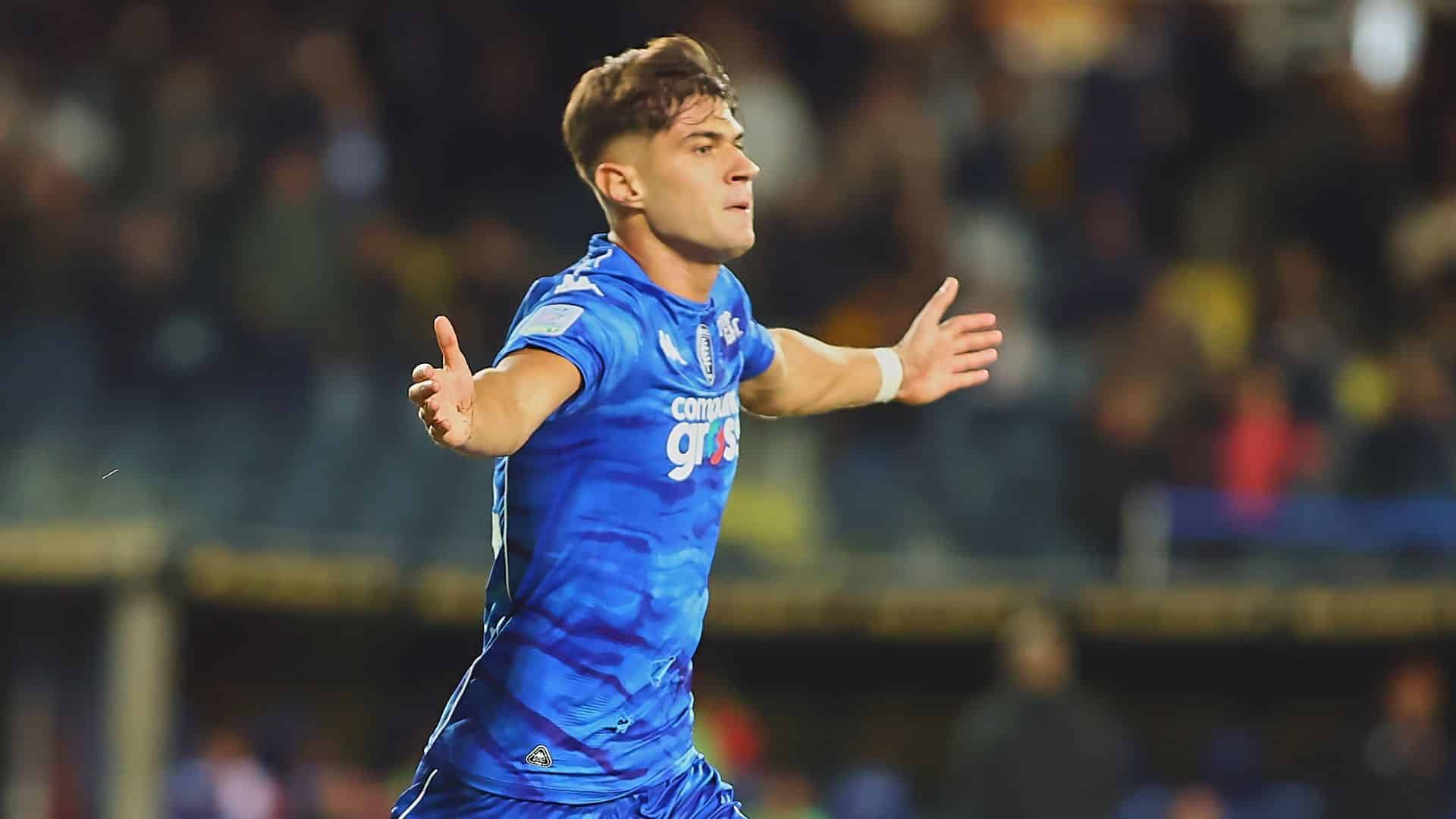 Gabriele Guarino, difensore dell’Empoli, osservato dal Bologna
