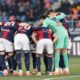 La formazione rossoblù prima di Bologna-Atalanta 0-2 2025-26 (Damiano Fiorentini)