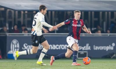 Lewis Ferguson in Bologna-Atalanta 0-2 (© Damiano Fiorentini)