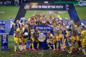 La squadra del Maccabi Tel-Aviv (© maccabi-tlv.co.il)
