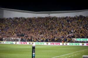 I tifosi del Maccabi Tel-Aviv (© maccabi-tlv.co.il)