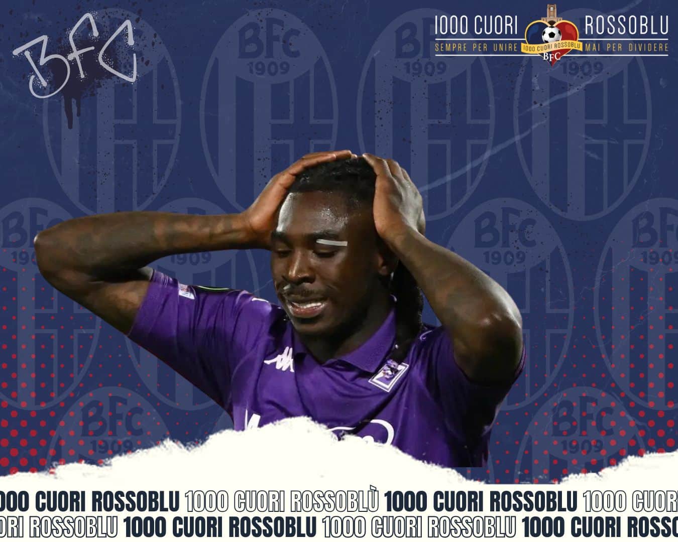 Moise Kean (© 1000 Cuori Rossoblù)