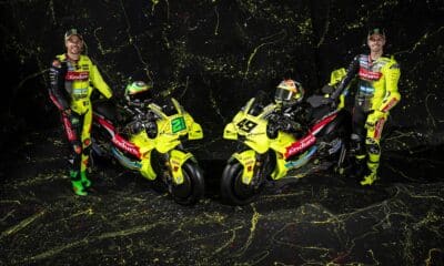 Le Ducati VR46 2026 di Franco Morbidelli e Fabio Di Giannantonio nei nuovi colori giallo e nero