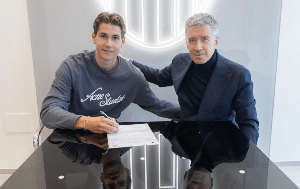 Eivind Helland è un nuovo giocatore del Bologna (© Bologna FC 1909)