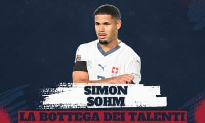 Simon Sohm, centrocampista del Bologna