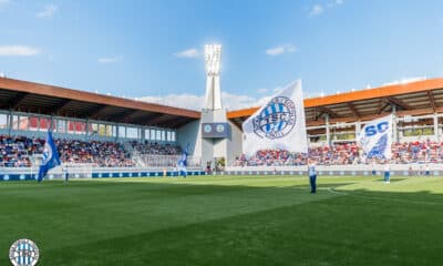 La TSC arena, lo stadio di Bačka Topola dove si giocherà Maccabi-Bologna (©TSC Arena official site)