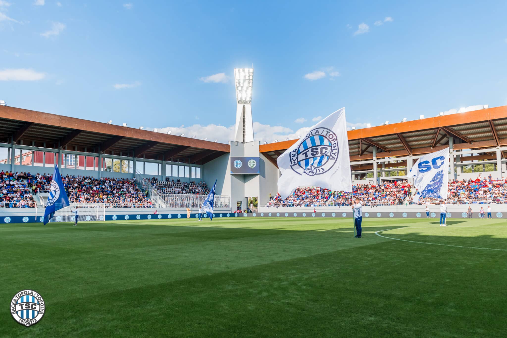 La TSC arena, lo stadio di Bačka Topola dove si giocherà Maccabi-Bologna (©TSC Arena official site)