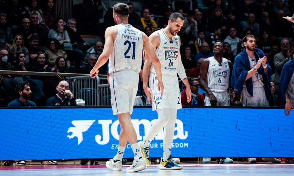 Niccolò De Vico e Matteo Fantinelli crediti Fortitudo Pallacanestro