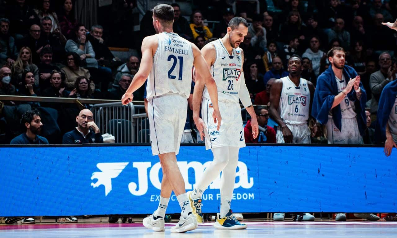 Niccolò De Vico e Matteo Fantinelli crediti Fortitudo Pallacanestro