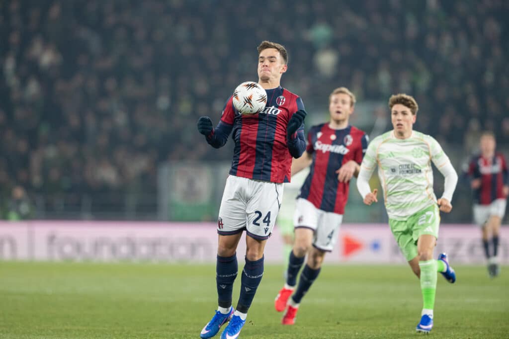 Thijs Dallinga in Bologna-Celtic (© Damiano Fiorentini)