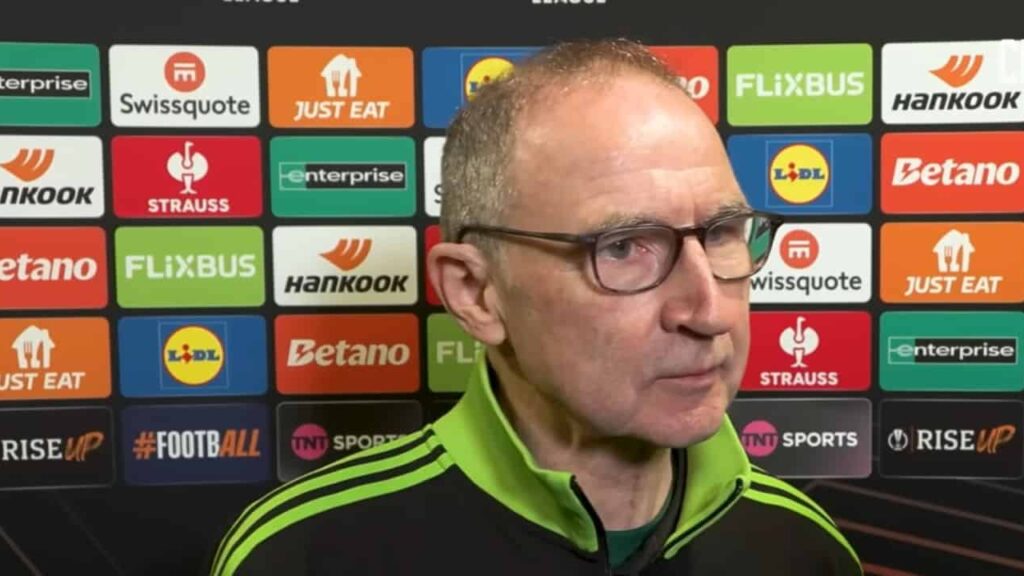 Martin O'Neill, allenatore del Celtic (© Video Celtic TV)
