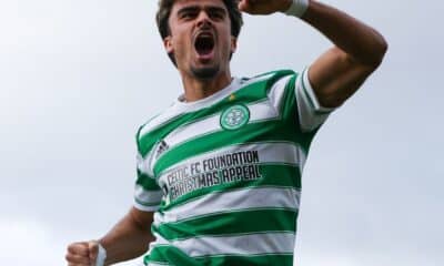 Jota esultante (© Celtic FC)