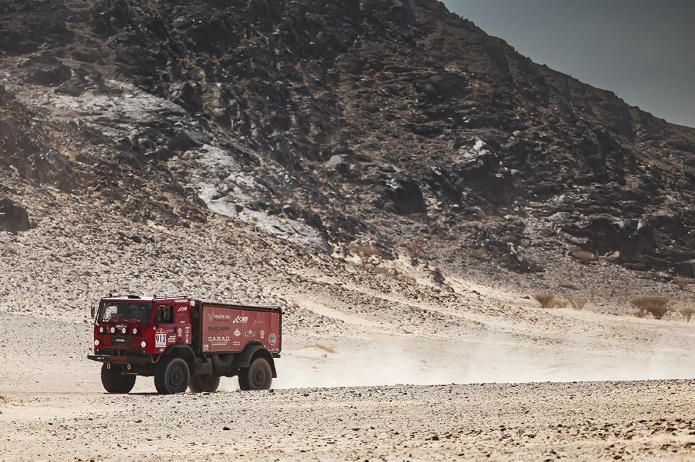 L'Iveco 80 Turbo #912 dell'emiliano Sbrana