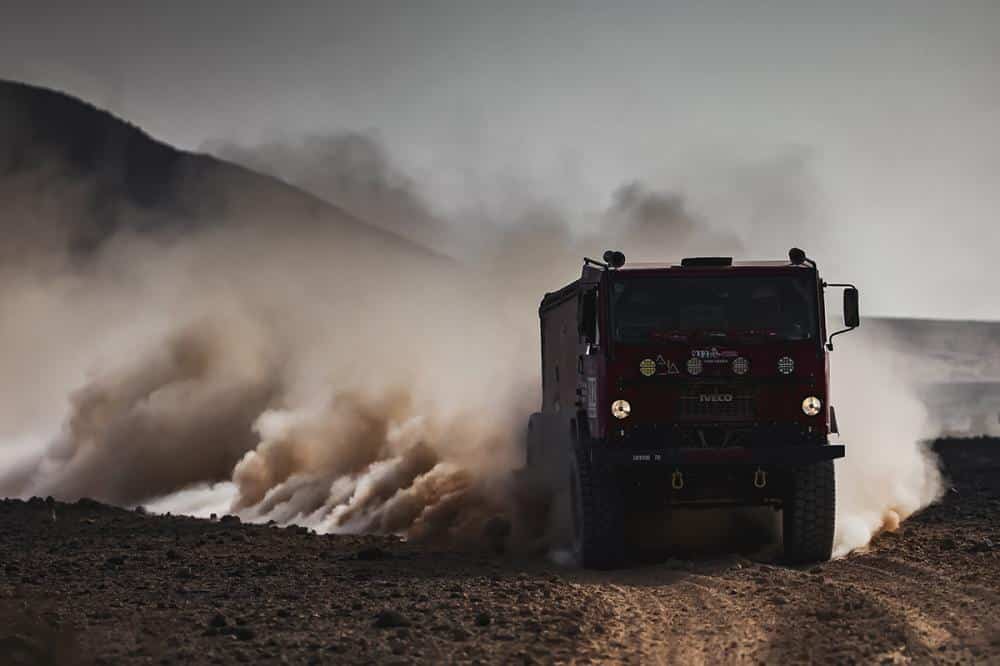 L'Iveco 80 Turbo #912 dell'emiliano Sbrana