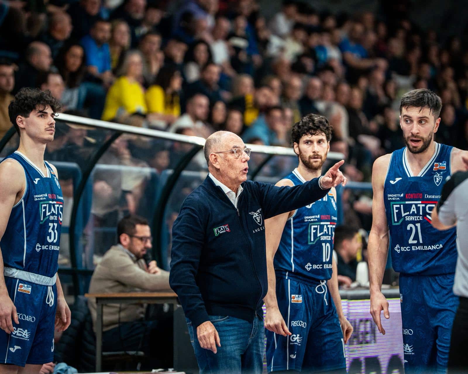 Attilio Caja in Givova Scafati - Fortitudo Flats Service Bologna (©Fortitudo Flats Service Bologna)