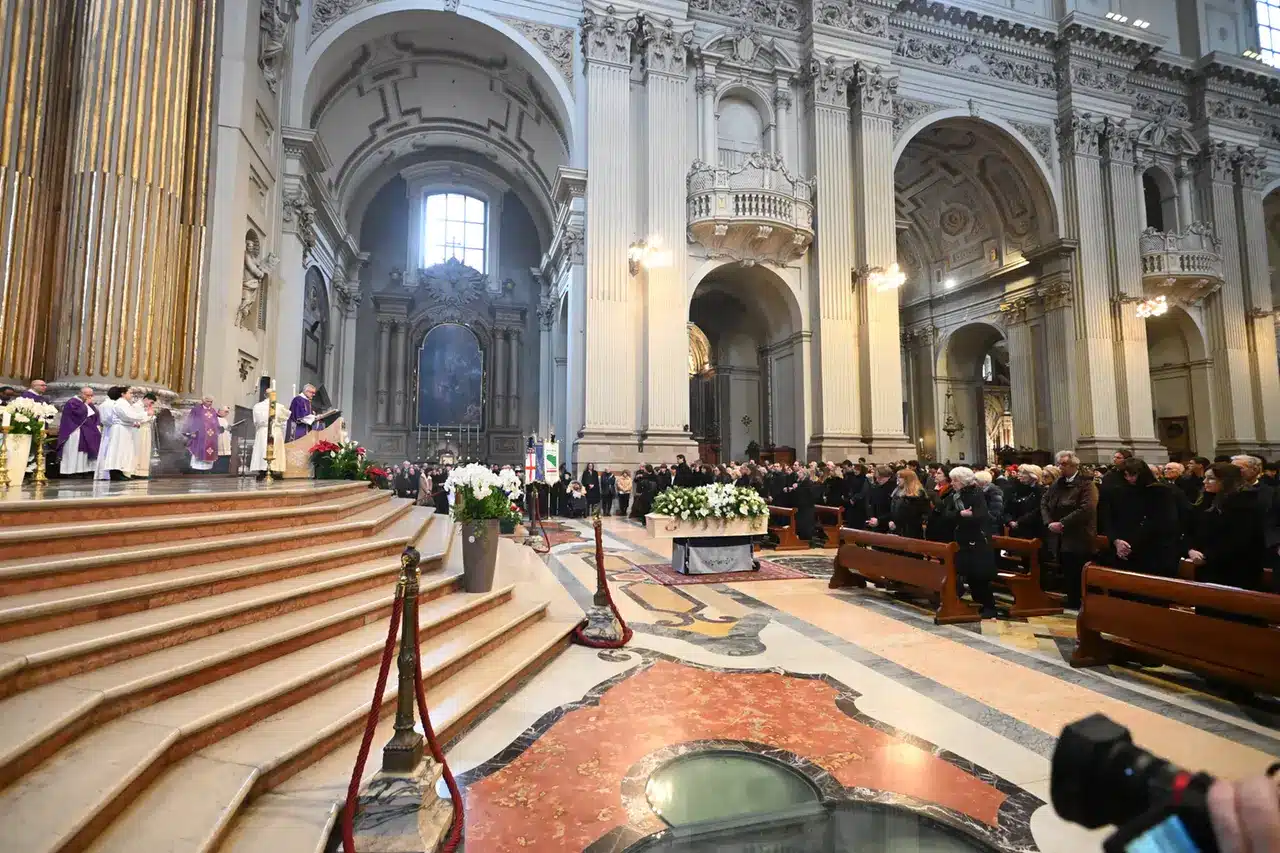 I funerali di Giovanni Tamburi (© Il Resto del Carlino)