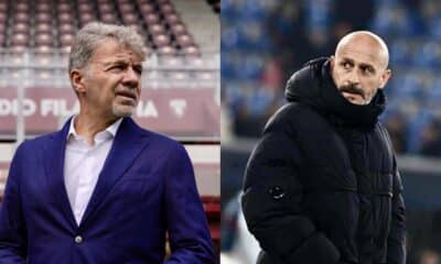 Marco Baroni e Vincenzo Italiano (© Torino FC e Bologna FC 1909)