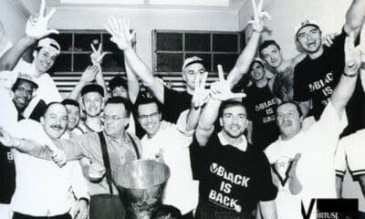 Virtus Pallacanestro Quarantottesima puntata. Festa per il terzo scudetto consecutivo.