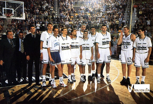 Virtus Pallacanestro Cinquantesima puntata. La nuova Virtus comunitaria nella partita d'addio di Brunamonti.