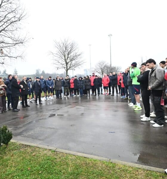 A Casteldebole la commemorazione per Niccolò Galli (©Bologna FC 1909)