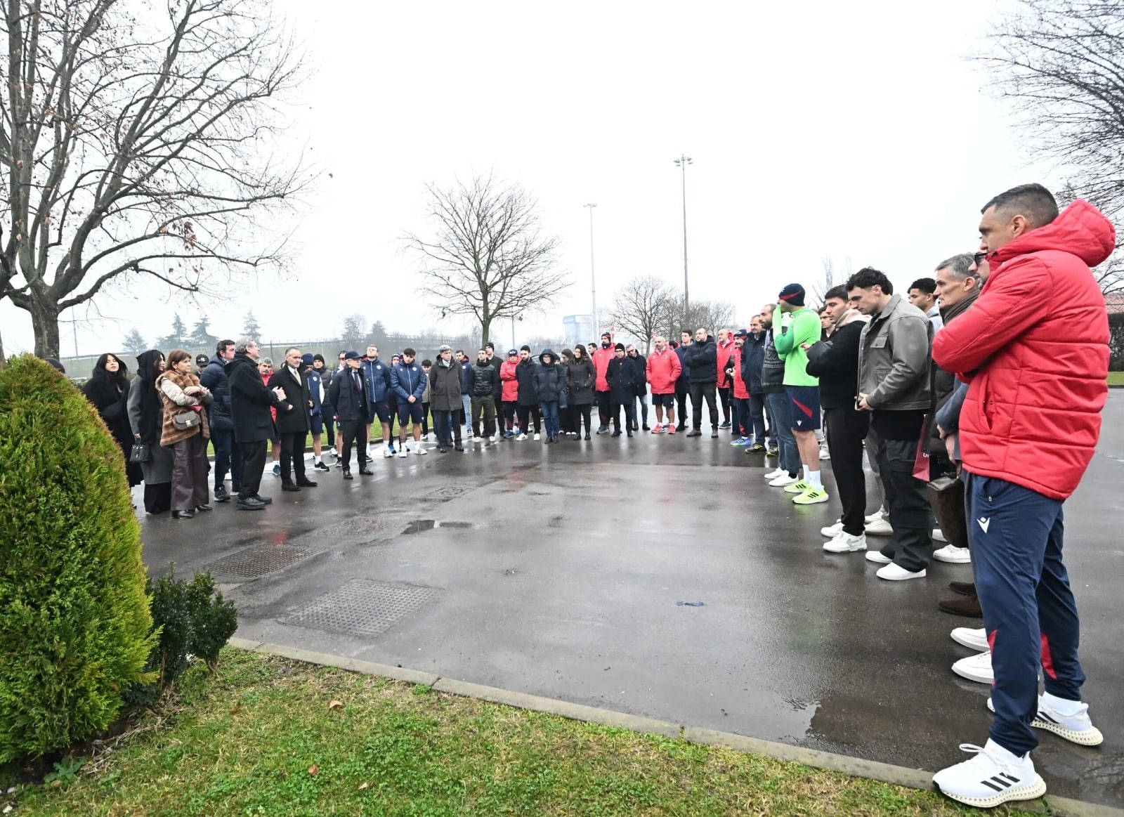 A Casteldebole la commemorazione per Niccolò Galli (©Bologna FC 1909)