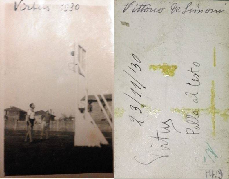 Storia della Virtus: De Simoni al campo del Ravone il 23 novembre 1930