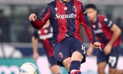 Federico Bernardeschi dal dischetto (Bologna-Udinese © Bologna Fc 1909)