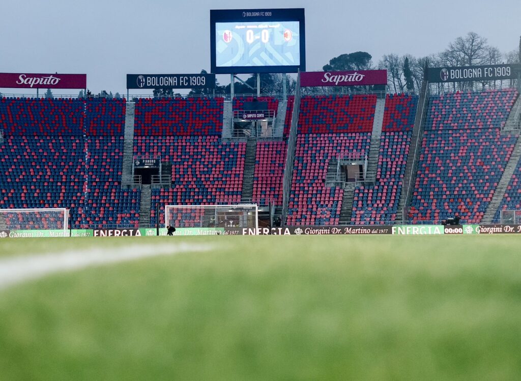Il Dall'Ara prima di Bologna-Milan