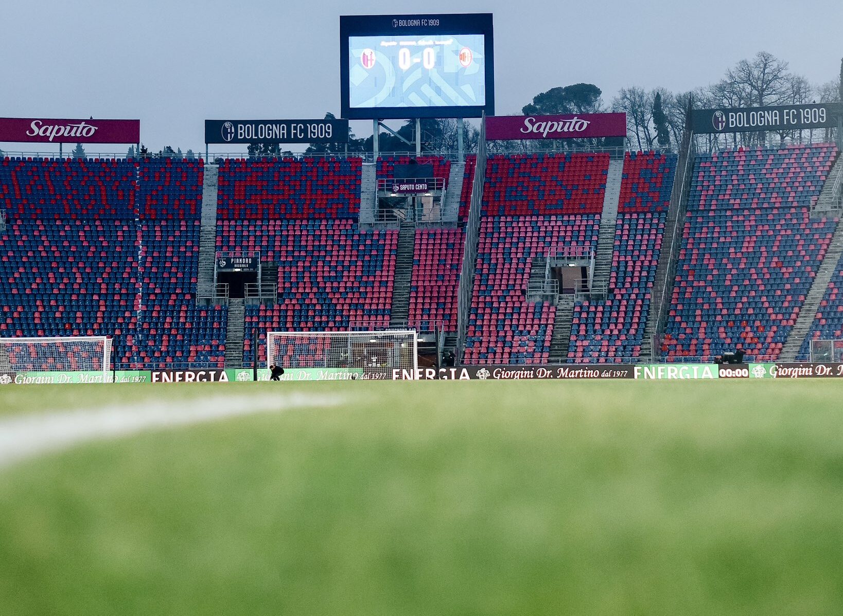 Il Dall'Ara prima di Bologna-Milan