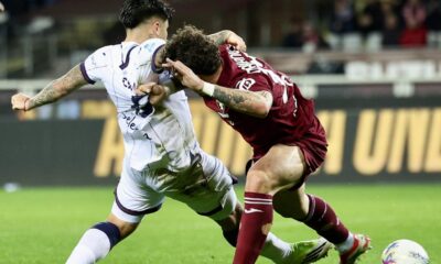 Santiago Castro in Torino-Bologna 1-2 (© Bologna FC 1909)