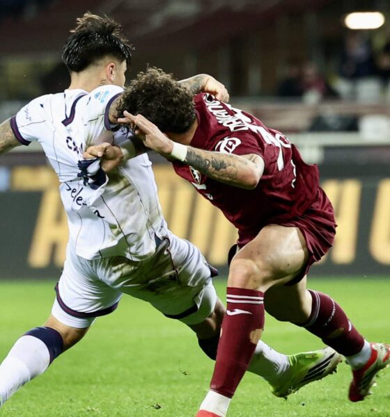 Santiago Castro in Torino-Bologna 1-2 (© Bologna FC 1909)